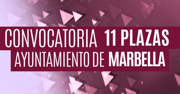 Convocatoria de 11 plazas de bombero/a en Marbella