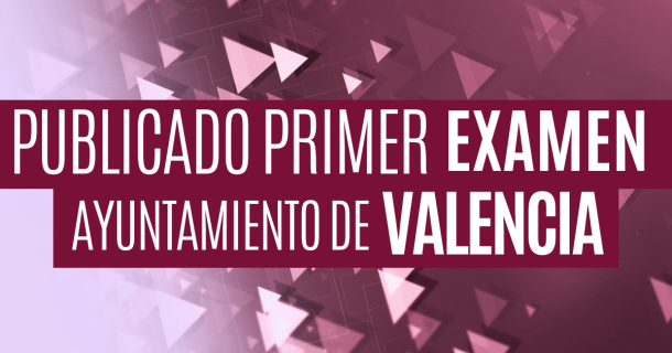 Publicado el primer examen de Bombero/a del Ayuntamiento de Valencia