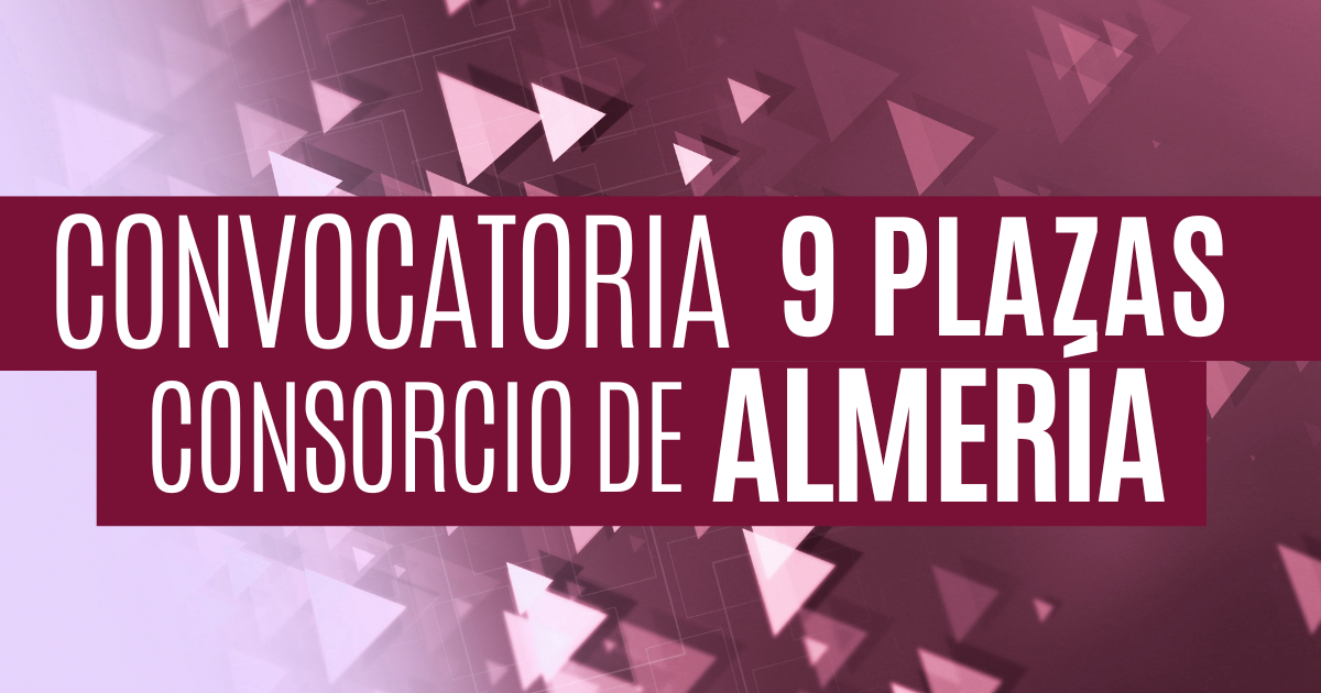 Convocatoria de 9 plazas en almería
